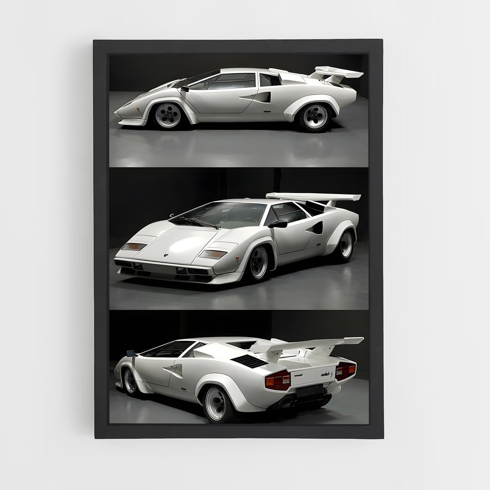 Poster Countach Dream – affiche Lamborghini (vue 2)